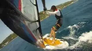 Windsurfing @Vasilias beach Skiathos Greece 17-07-2015