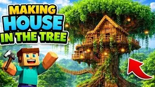 This Tree House is INSANE 😱 | Minecraft Build .