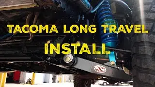Long Travel Tacoma Build - JD Fabrication Long Travel Kit Install
