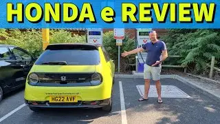 HONDA E electric car quick review. Great spec and some quirky details.