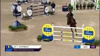 Bond Jamesbond de Hay -World Cup CSI 5* Mechelen