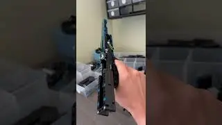 LEGO Full-Auto Shell-Ejecting Pistol (Works) #shorts #lego #guns #pistol