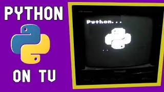 Python On TV | Controlling TV With Python | Display Images & Text on TV With Python | Python Arduino