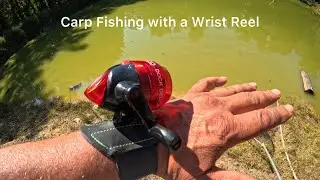 Carp fishing with a Wrist Reel