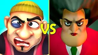 Scary Teacher vs Scary Robber The Most EVIL Pranks