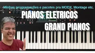 Packs de Grand Pianos e Pianos Elétricos para MODX, MODX+, Montage e Montage M.