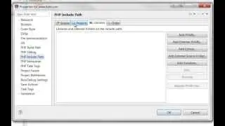 How To Set Up PHP Include Paths Between Project Files - Eclipse IDE