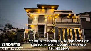 MARRIOTT INSPIRED HOUSE AND LOT FOR SALE NEAR CLARK PAMPANGA ₱24 MILLION