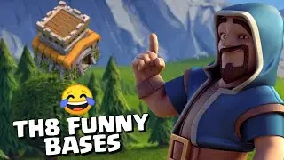 Top10 || Th8 Funny Base With Link || Fun Base || Troll Base || Meme base || 2021  || Clash Of Clans