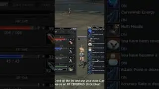 AUTO-CURE MACRO NEW FEATURE RF CERBERUS 2025 #liverfonline #rfonlineindonesia #rfcerberus #rfonline