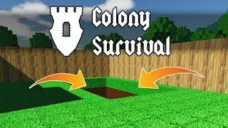 Colony Survival - Digging Deep - #2 Let's Play Colony Survival Gameplay