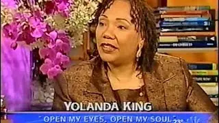 Martin Luther King Jr.'s daughter Yolanda King (2004 Interview)