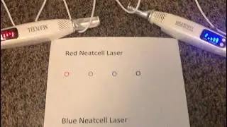 Blue neatcell laser vs red neatcell laser tattoo removal pens