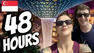 Spending 48 HOURS In Airports - Singapore To Albania