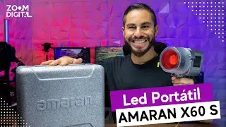 Amaran 60X S da Aputure - O melhor led portátil para seu setup