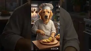 🐶 Dog Chef Cooking Chicken | Funny Dog Cooking Video | Viral Shorts 2025