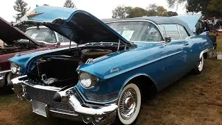 George's Blue, Blue, Blue 1957 Eldorado Biarritz At the  2019 AACA Fall Meet, Hershey