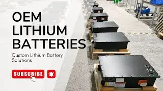 OEM &bull; CUSTOM &bull; Lithium Batteries