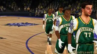 NBA LIVE 06 [PSP] — СИЭТЛ СОНИКС ПРОТИВ САКРАМЕНТО КИНГЗ