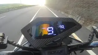 DRG 158 max speed (129km/h...119 GPS)
