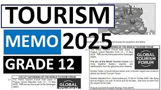 MEMO 2025 TOURISM GRADE 12  2025  JUNE EXAMS THUNDEREDUC TOURISM GRADE 12 MEMO 2025 JUNE EXAMINATION
