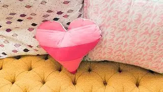 How to Make a Heart Pillow - Free Sewing Pattern