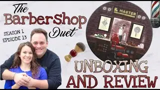 The Barbershop Duet - The Master Shave Soap by Zingari Man - Unboxing and Review