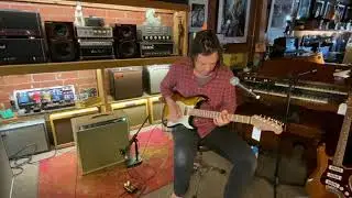 Michael Tuttle Classic S Style Electric Guitar -  Nitro 2 Tone Sunburst