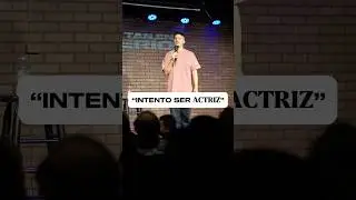 INTENTO SER ACTRIZ 😝🤣 Gonzalo Mihail #miami #actriz #standup #standupcomedy