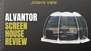 Alvantor Screen House Review The Best Pop Up Gazebo Ever!  Link in description 👇