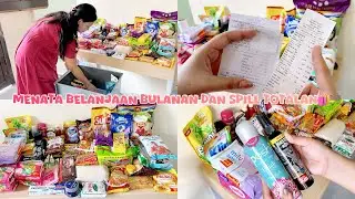 Menata Stok Belanjaan Ke Tempatnya dan Spill Totalan Belanja🛍️