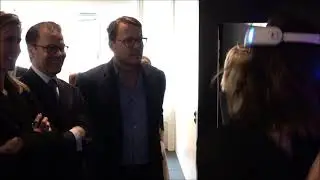Prince Constantijn and Prince Daniel visit tech companies