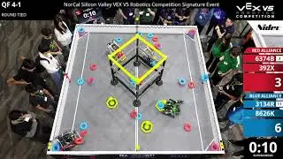 NorCal Sig - Division 1 - QF #4-1 - 6374B & 392X vs 3134R & 8626K - Auton
