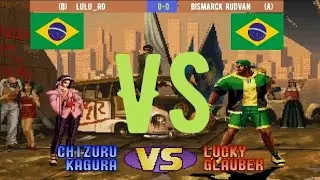 KOF 98 I (Arcade game) High Level Match | LULU_RO Vs Bismarck Rudvan | FT-5 | 