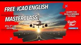 ICAO English Masterclass - Learn the skills to pass your test