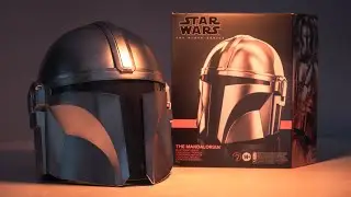 STAR WARS The Black Series MANDALORIAN HELMET REVIEW!