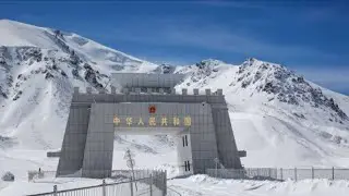 Entering China From Gilgit Khujrab Pass