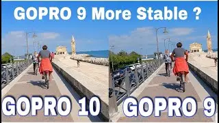 Gopro Hero 10 Black vs Gopro Hero 9 Black - Chest Mount 4k UHD 60fps