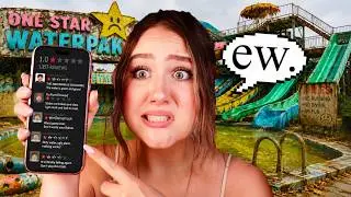 I Went To The WORST ROBLOX WATERPARK Ever..!