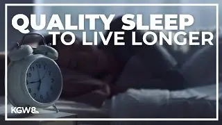Good sleep patterns could help people live longer, study suggests