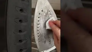Как очистить утюг в домашних условиях | Cleaning an iron at home#мастеркласс #как очистить утюг#iron