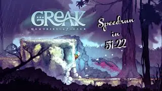 Greak: Memories of Azur Speedrun (All Main Quests) in 51:22