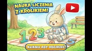 Rocket Bunny - Raz, dwa, trzy – liczysz Ty! 🎵 Piosenka o cyferkach dla dzieci 🔢