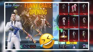 New Mythic Forge Crateopening With Funny Foiceover | PUBG MOBILE | MG BADSHA | 