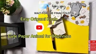 Easy Origami Koala | Cute Paper Animal for Beginners