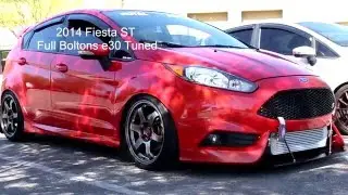 Fiesta ST on e30 vs Fiesta ST Stage 3
