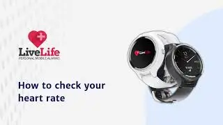 How To Check Your Heart Rate On The LiveLife Watch