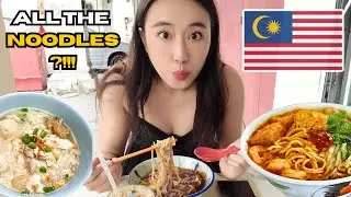 Malaysia NOODLE TOUR! Every kind of NOODLE in Penang! (Bad once?)