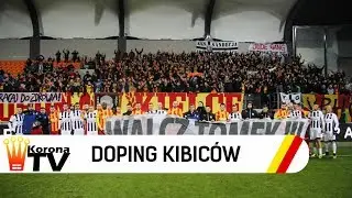 Doping zgodowy na meczu Sandecja Nowy Sącz - Korona Kielce 3:3 (17.02.2018 r.)