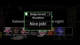 Fnaf Roblox Ultimate Random Night: Showtime